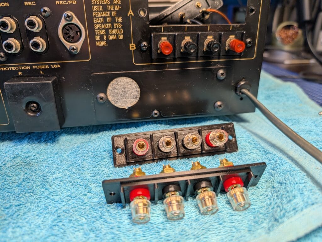 3D print speaker posts