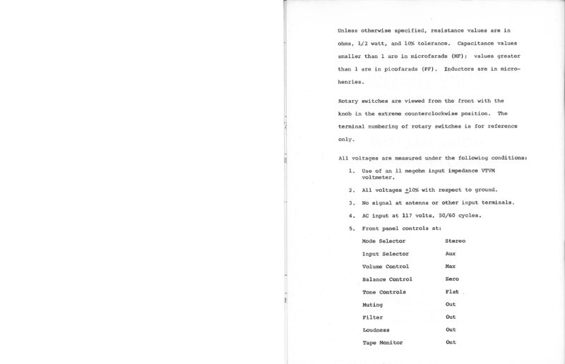 Mcintosh MAC1700 — Service manual preview