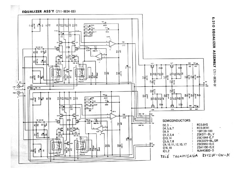 Accuphase E-210 — Schematic preview