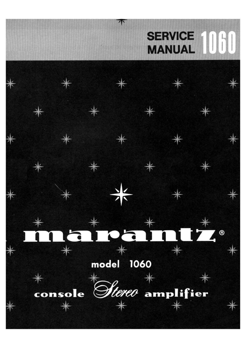 Marantz-1060 — Service manual preview