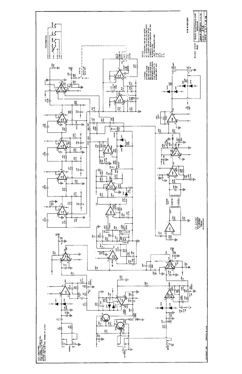 Peavey Classic VT — Schematic preview