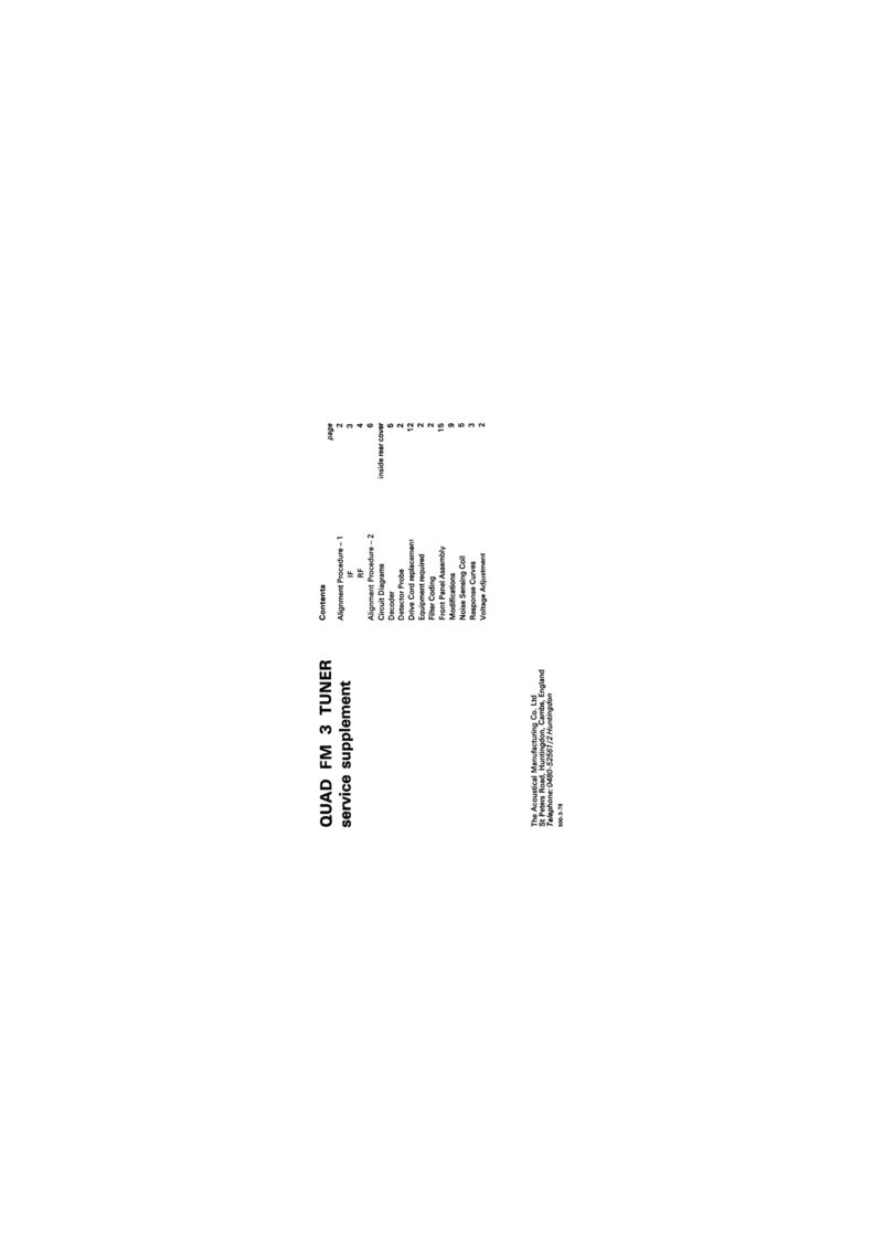 Quad FM3 — Service manual preview