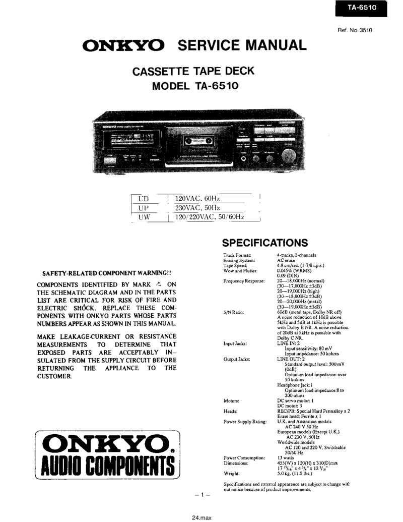Onkyo TA-6510 Smpdf — PDF preview