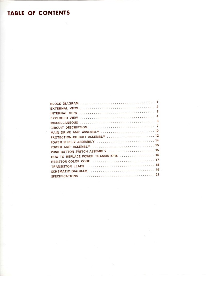 Accuphase P-300 — Service manual preview