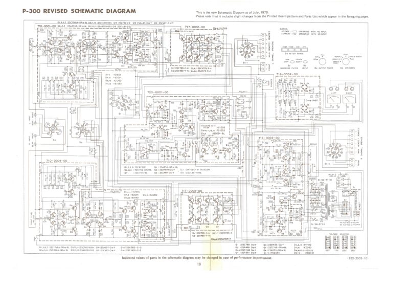 Accuphase P-300 Revised — Schematic preview