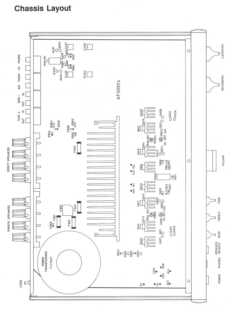 Rotel RA-940BX — Service manual preview