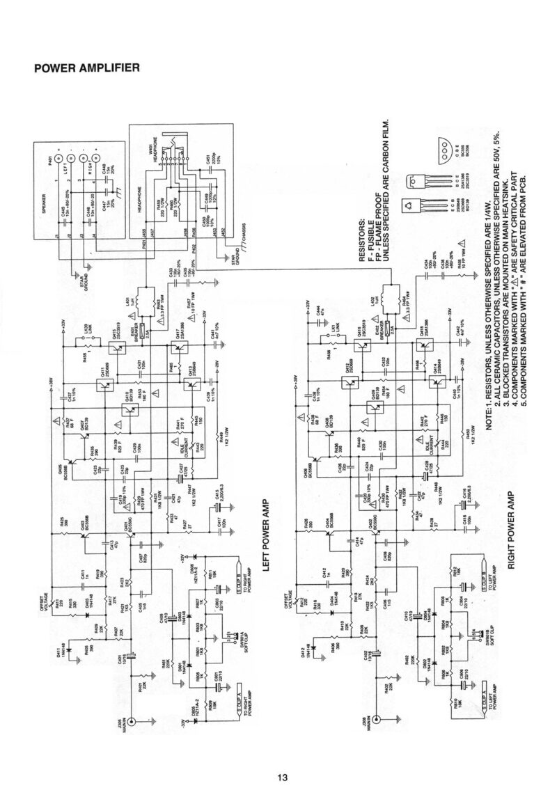 NAD 312 — Service manual preview