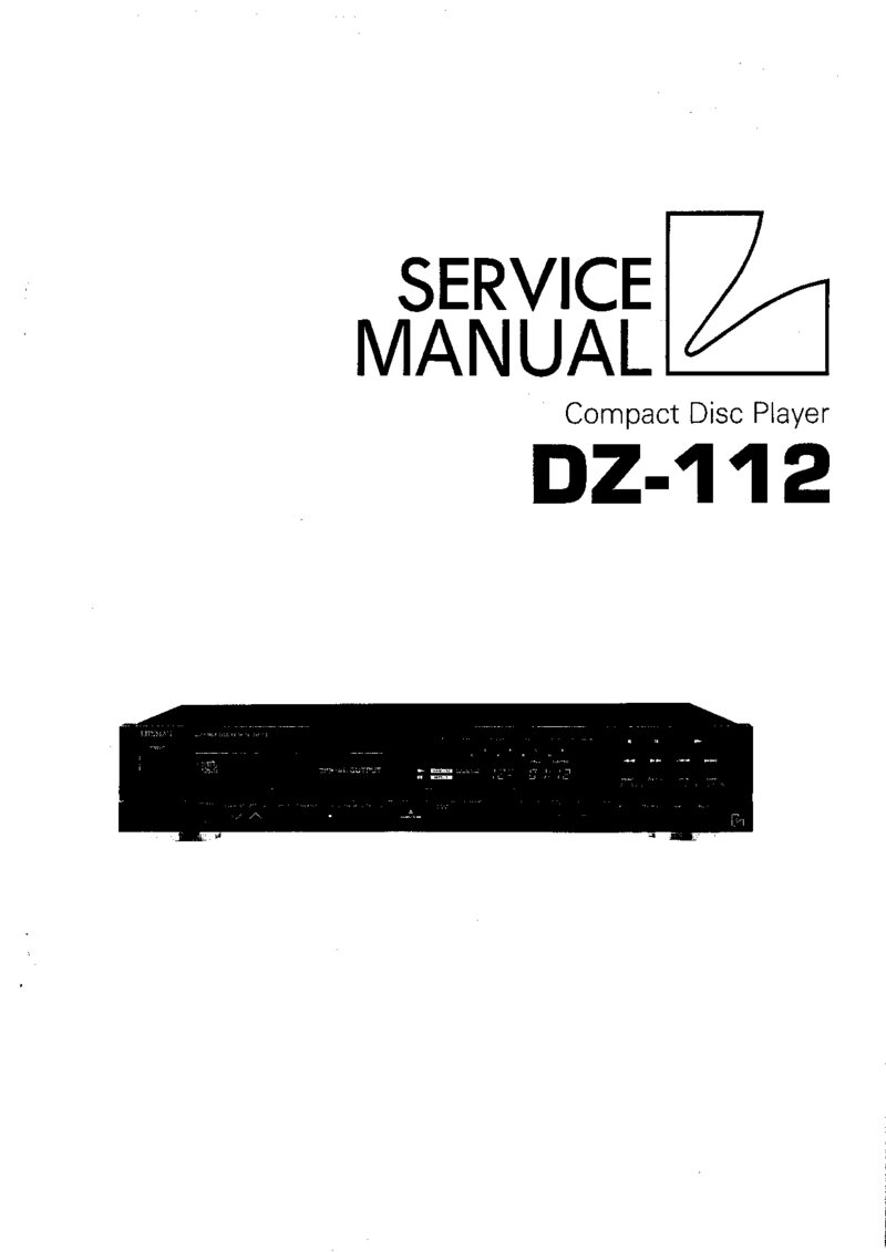 Luxman DZ-112 — Service manual preview