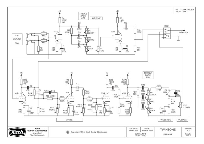 Koch Twintone — Schematic preview