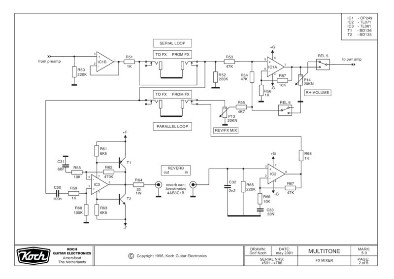 Koch Multitone — Schematic preview