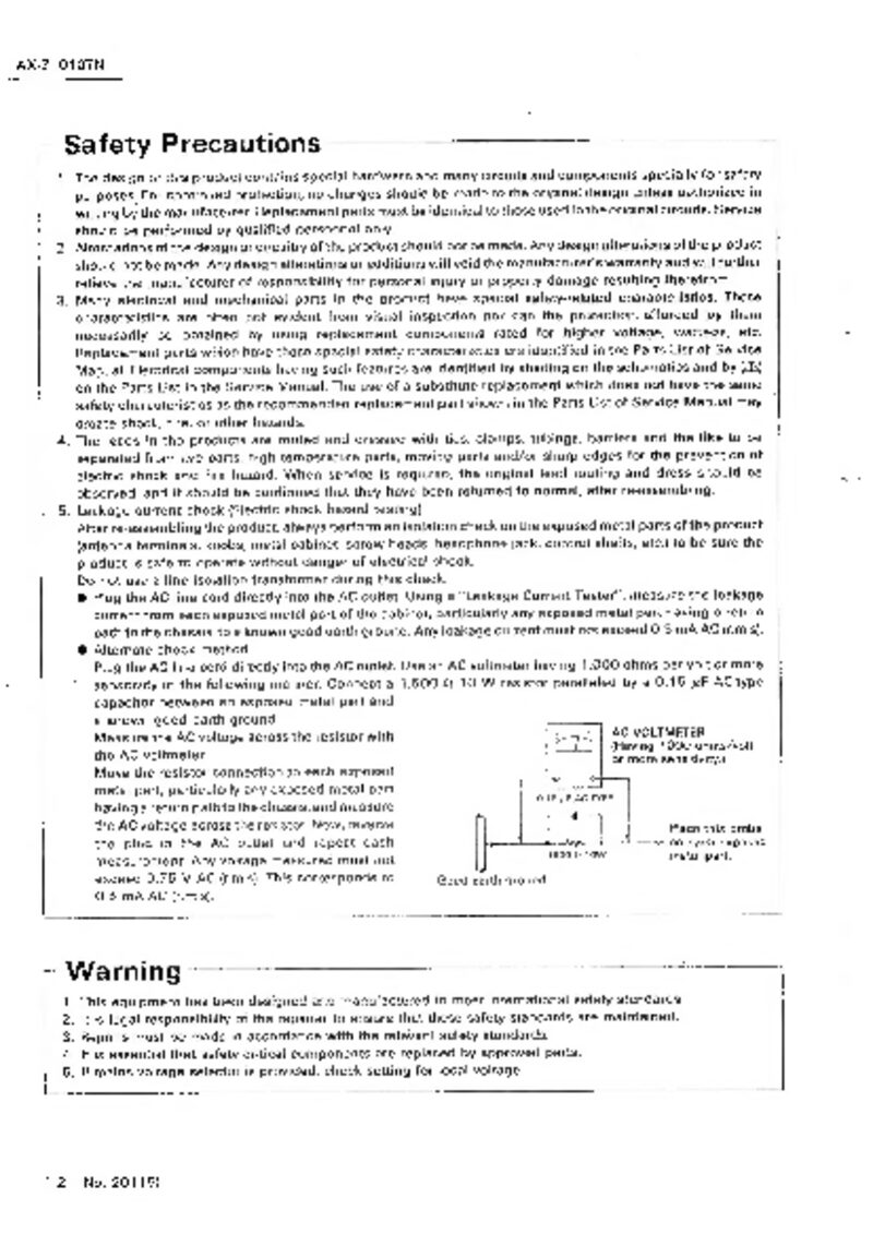 JVC AX-Z1010TN — Service manual preview