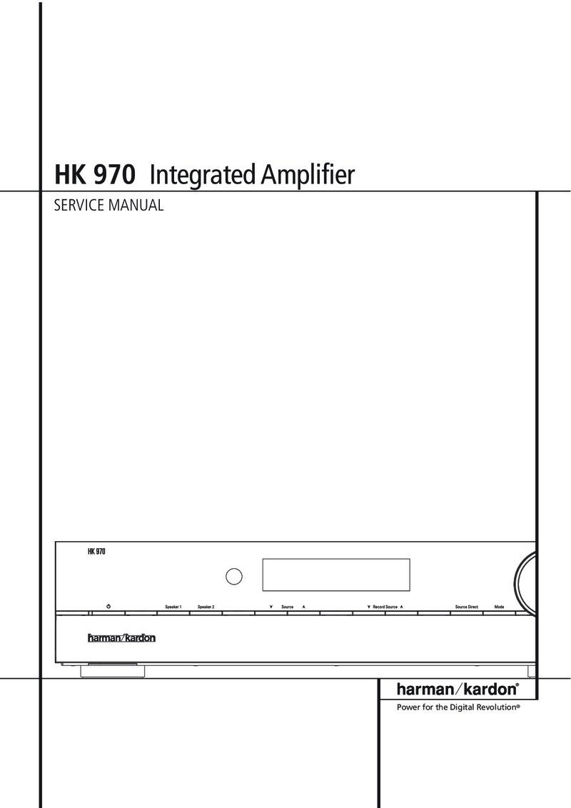 Harman Kardon HK970 — Service manual preview
