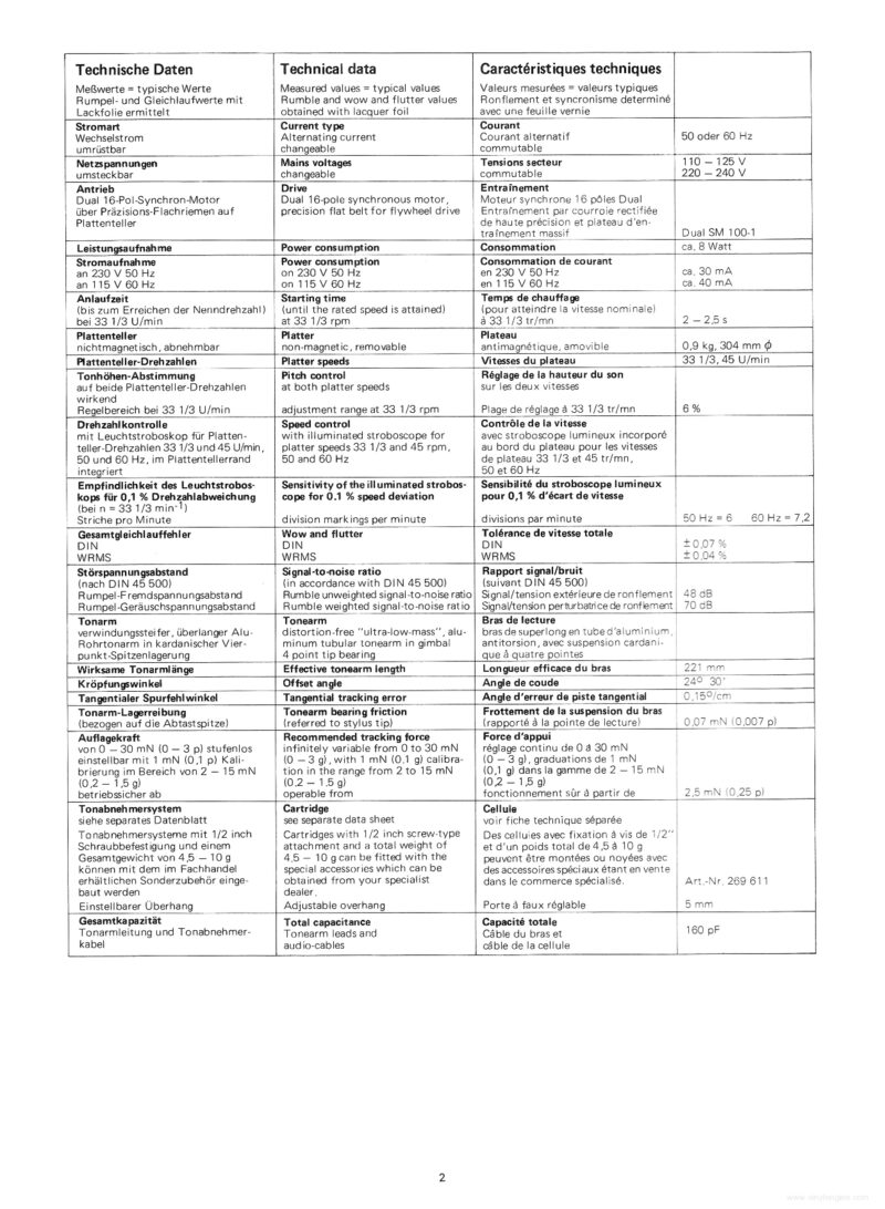 Dual CS-508 — Service manual preview