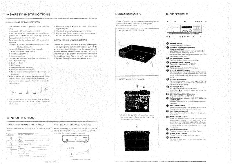 Akai GX-52 — Service manual preview