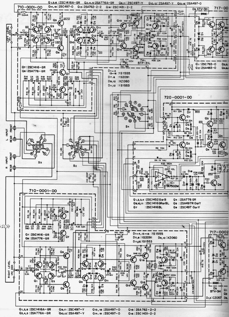 Accuphase P-300 — Schematic preview