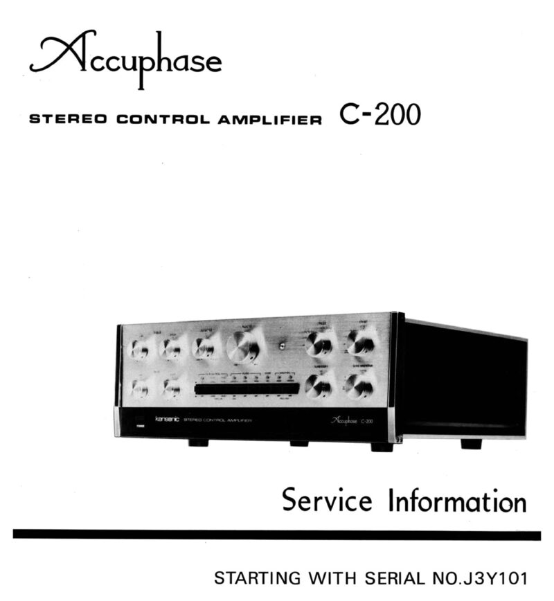 Accuphase C-200 — Service manual preview