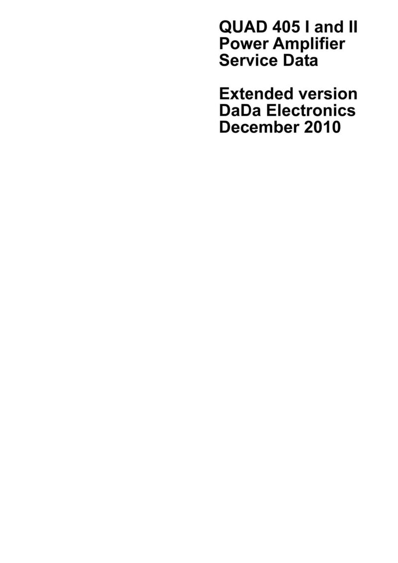 Quad 405 & 405-2 — Service manual preview