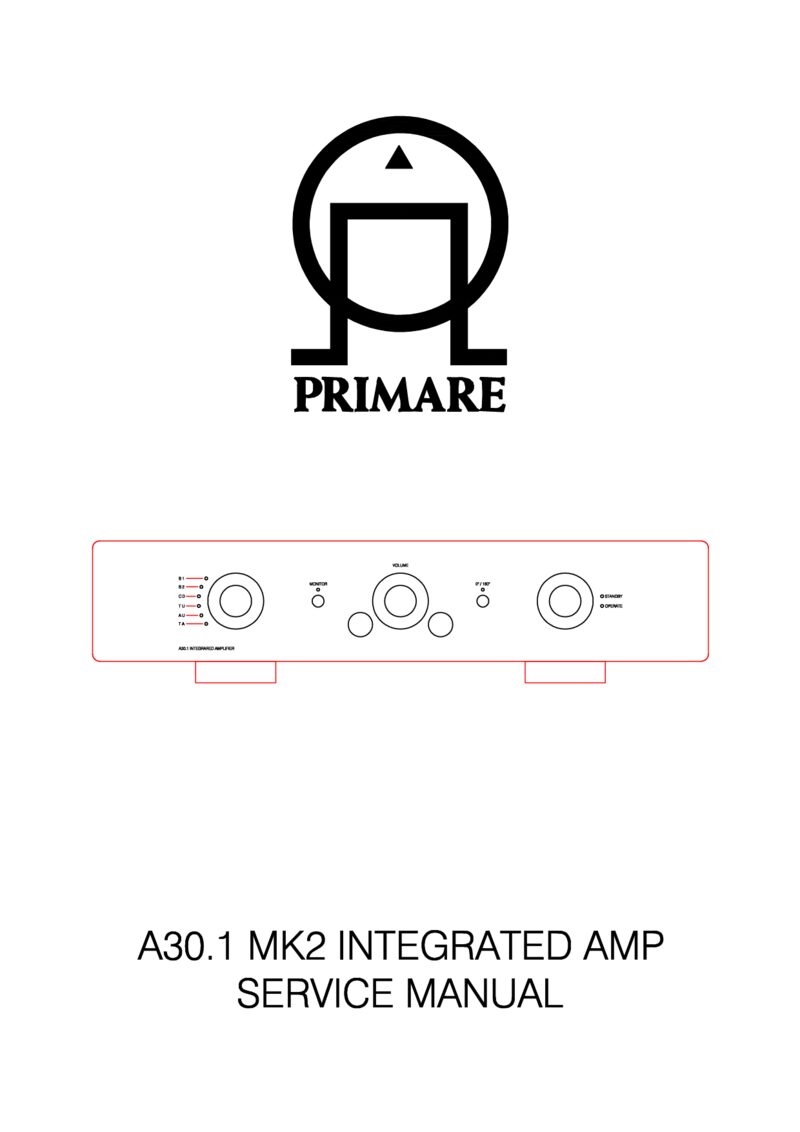 Primare A30.1 MK2 — Service manual preview