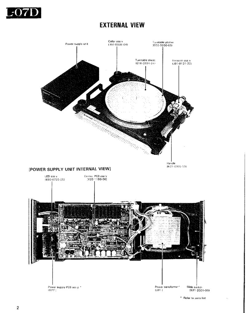 Kenwood L-07d — Service manual preview